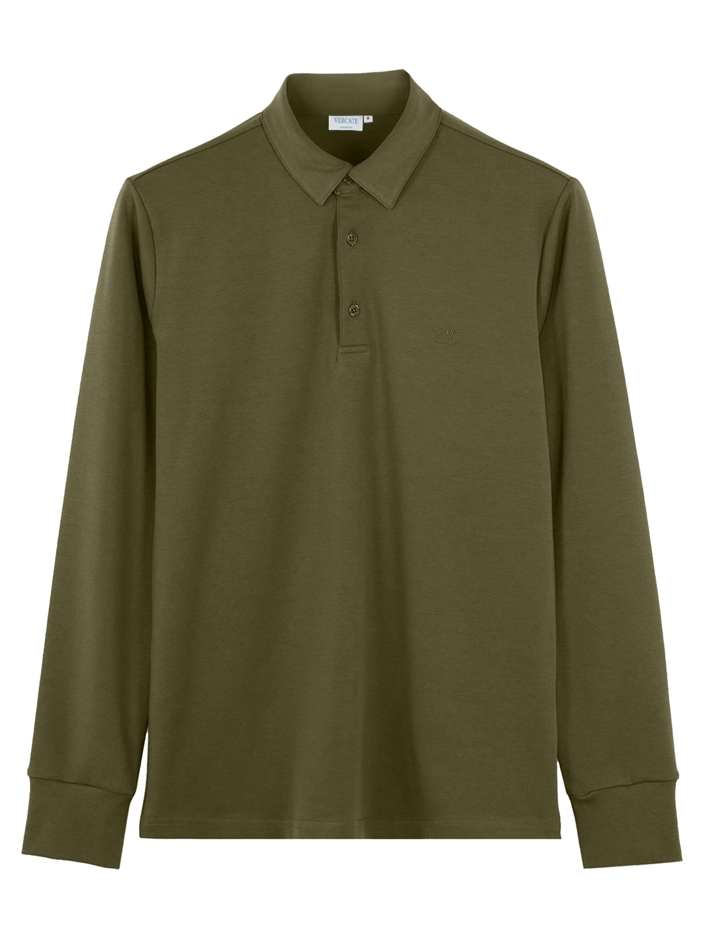 Maglietta 'No. 21' di Vercate in verde: frontale