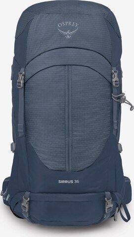 Osprey Sports Backpack 'Sirrus 36' in Blue: front