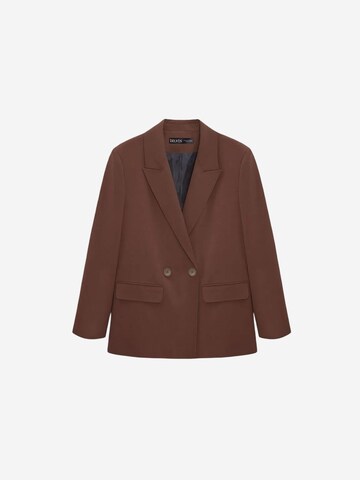 Dilvin Blazer in Brown: front