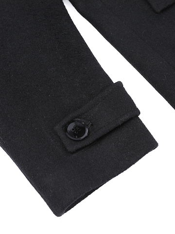 ALLTHEMEN Winter Coat 'Winterglanz' in Black