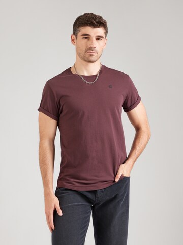 G-STAR - Camisa 'Lash' em vermelho: frente