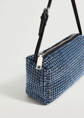 MANGO Handtasche 'Samantha' in Blau