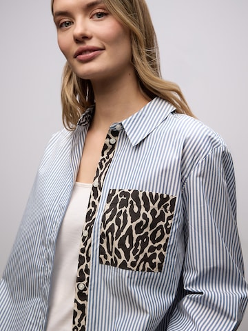 STREET ONE Bluse in Blau