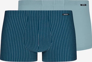 Boxers Skiny en bleu : devant