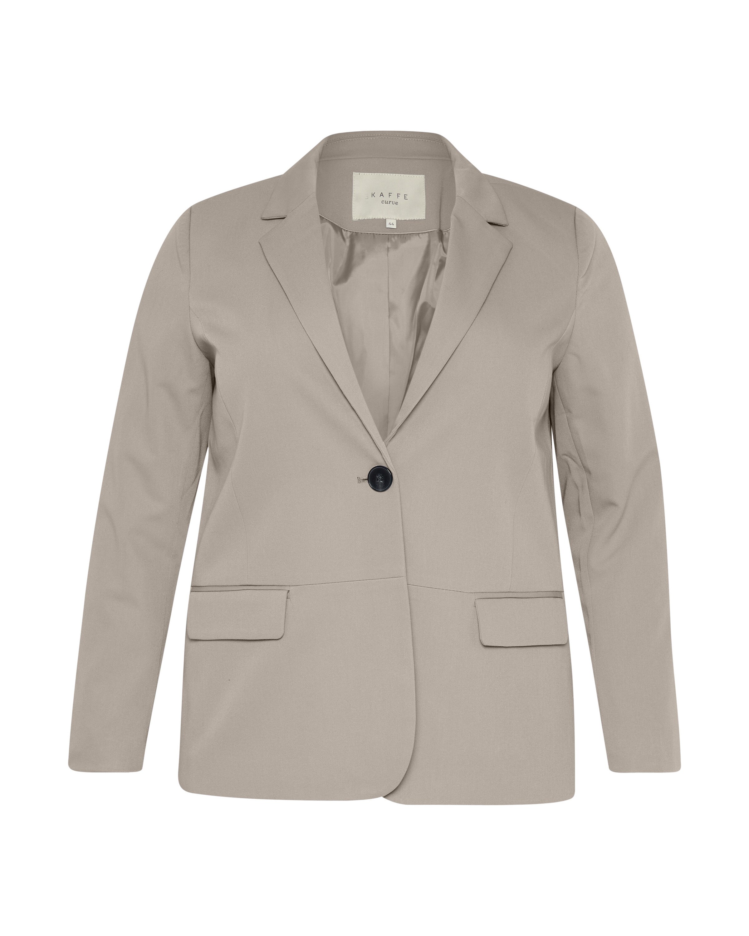 KAFFE CURVE Blazer 'Sakira' in Grau: Vorderseite