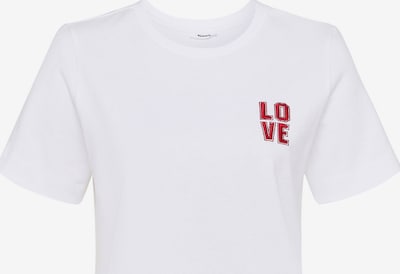 Tamaris T-shirt in L in rot / weiß, Produktansicht