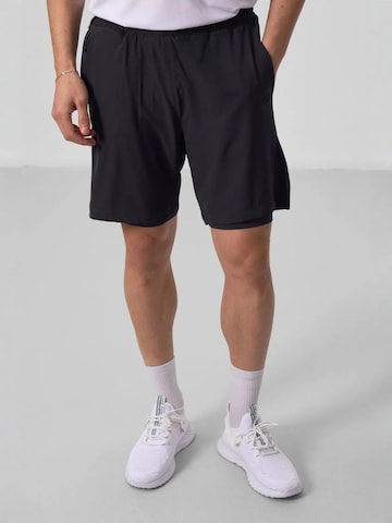 regular Pantaloni sportivi di Tommy Life in nero: frontale