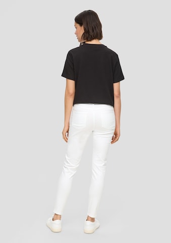 Coupe slim Pantalon s.Oliver en blanc