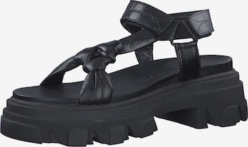 Sandales à lanières MARCO TOZZI en noir : devant