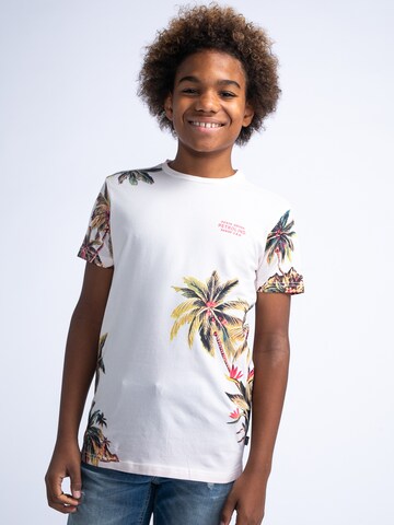 T-Shirt 'Tybee Island' Petrol Industries en rose : devant
