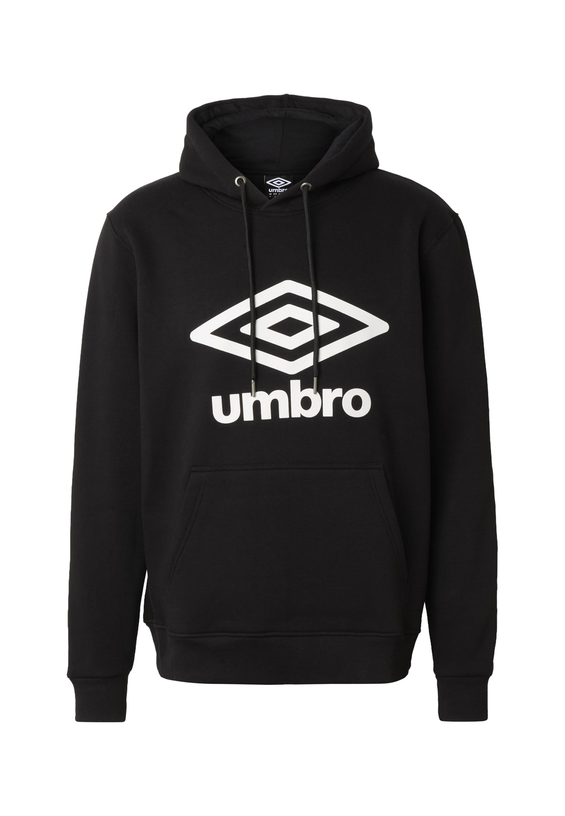 UMBRO Mikina – černá: přední strana