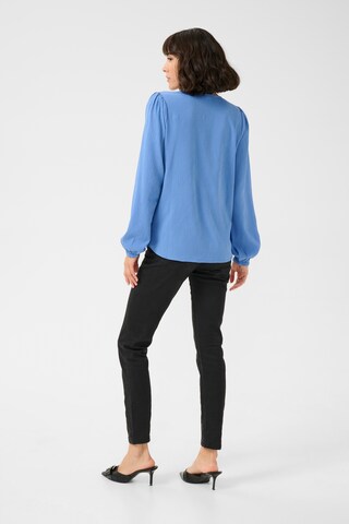 Kaffe Blouse 'KALinda' in Blauw