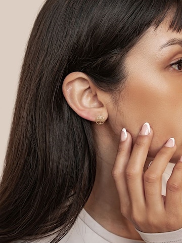 Boucles d'oreilles 'Life Roots' Hey Happiness en or