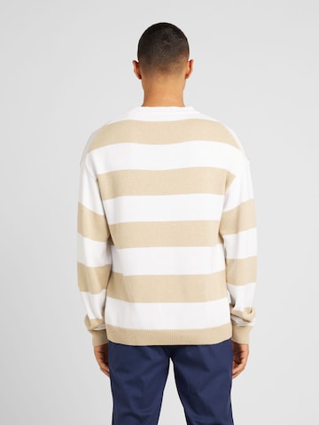 HUGO Blue Pullover 'Sobueh' i beige