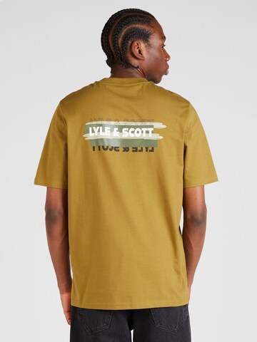 T-Shirt Lyle & Scott en jaune