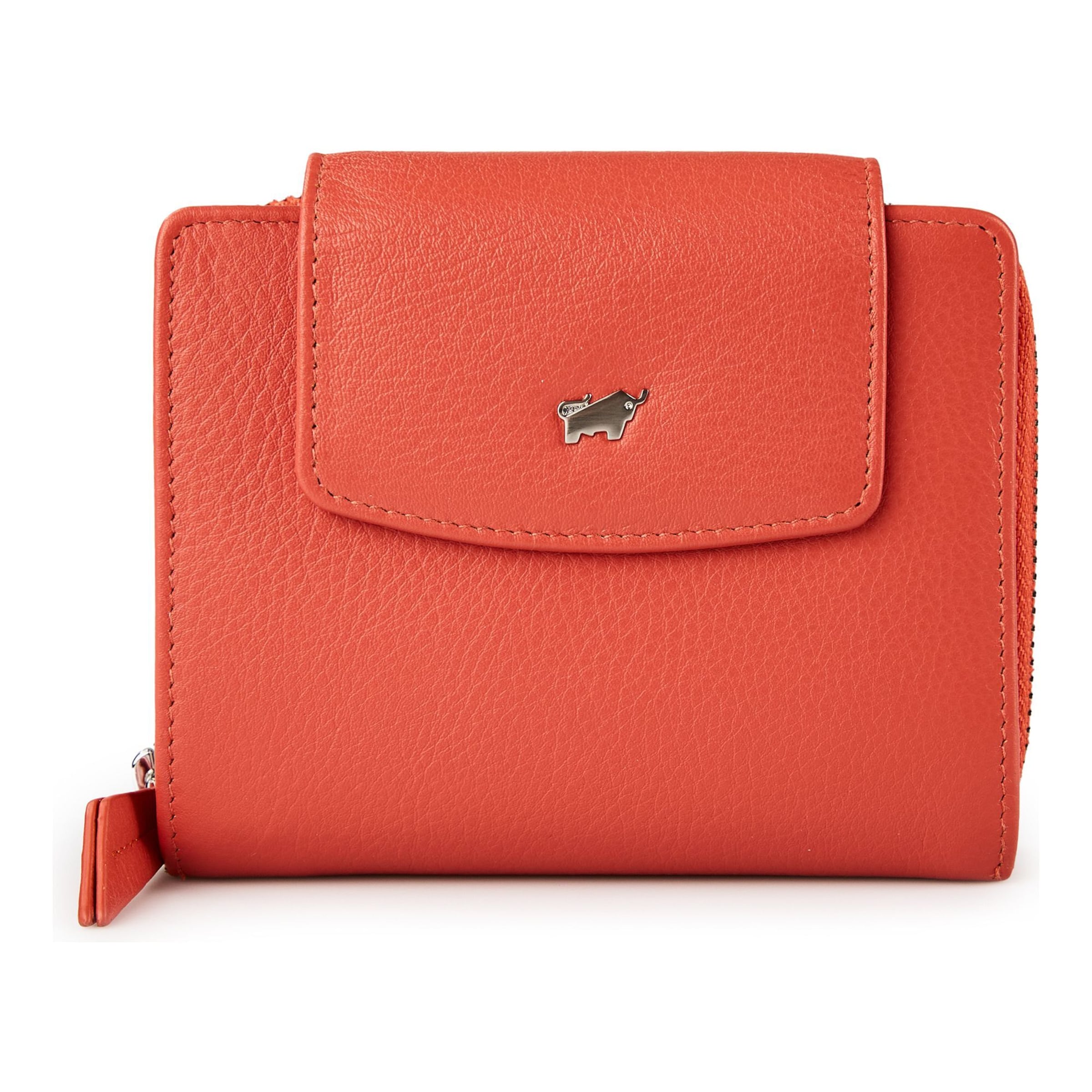 Braun Büffel Portemonnee 'Joy' in Oranje: voorkant