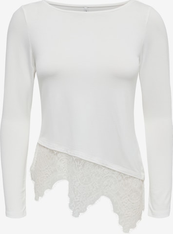 ONLY T-shirt 'ONLLaila' i vit: framsida