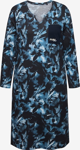 Ulla Popken Nachthemd in Schwarz: Vorderseite