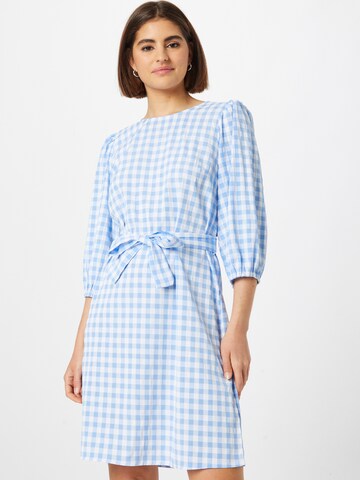 Robe Kaffe en bleu : devant