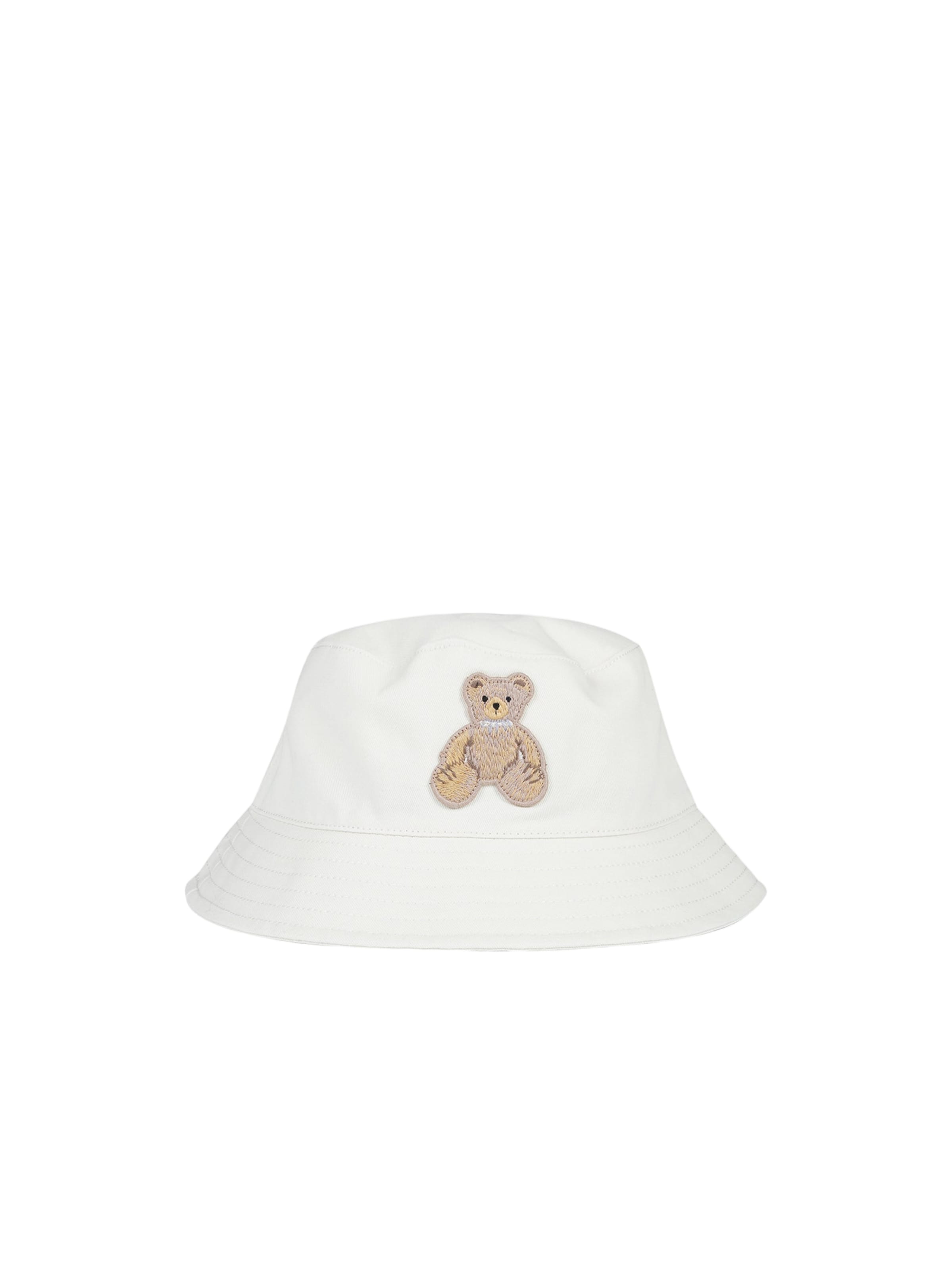 Palm Angels Hoed in Wit: voorkant