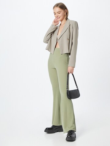 Nasty Gal Flared Broek in Groen