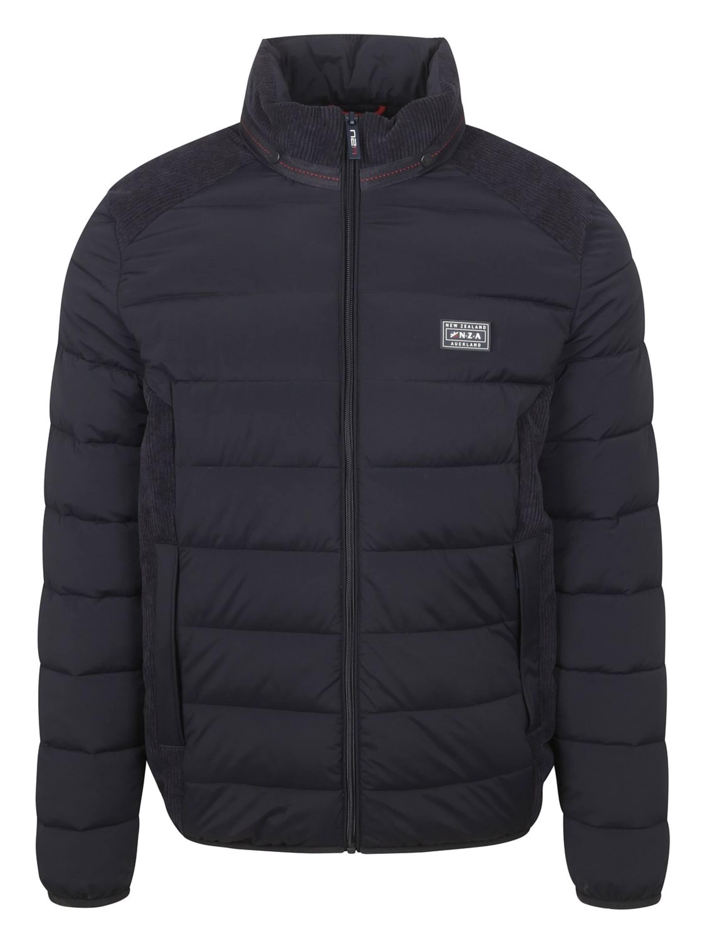 NZA New Zealand Auckland Winterjas 'Colton' in Blauw: voorkant