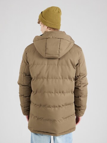 BLEND Winter Jacket in Brown