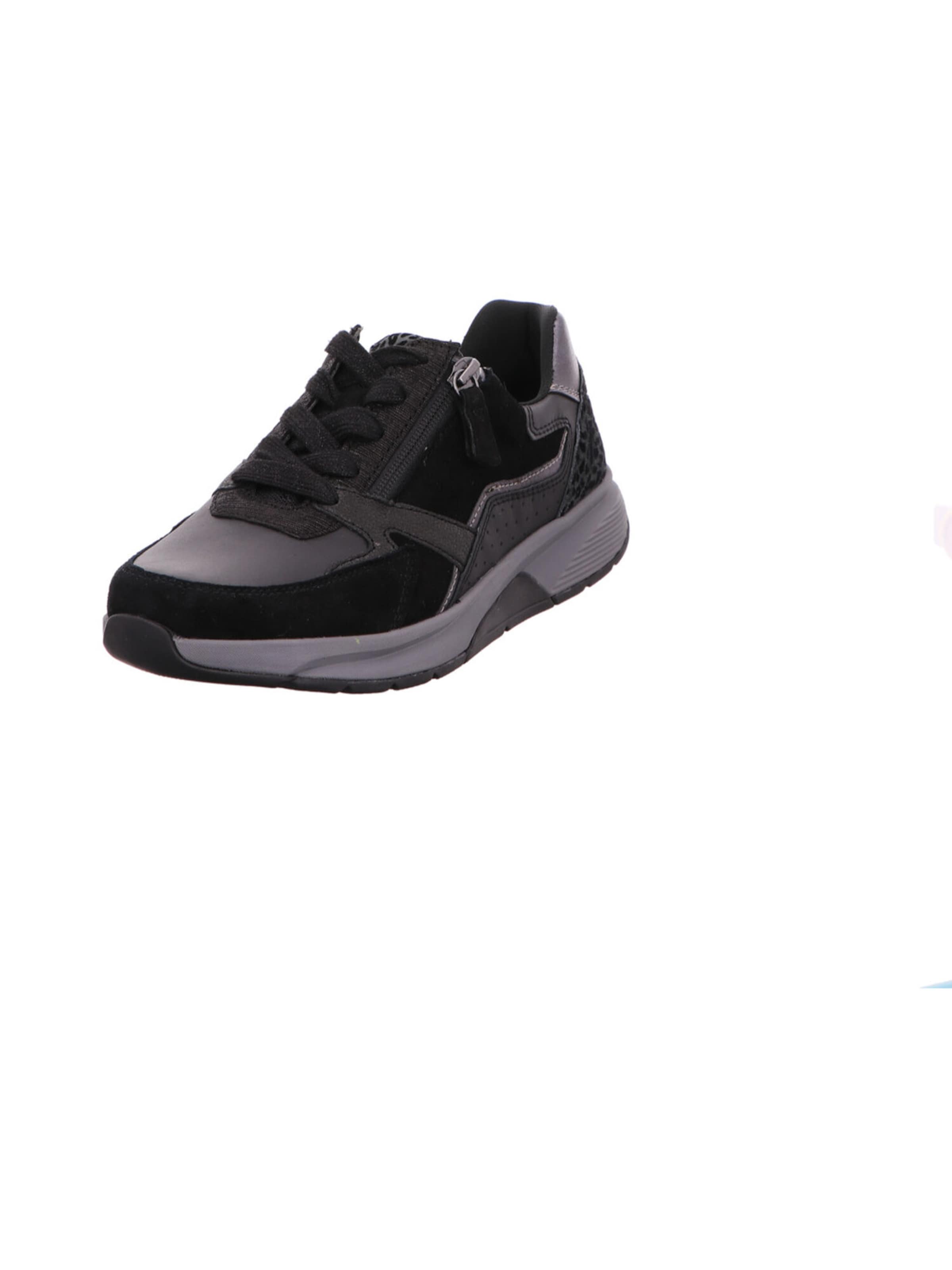 Gabor Rollingsoft Schnürschuhe in Grau: Vorderseite