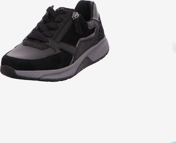 Gabor Rollingsoft Lace-Up Shoes in Grey: front