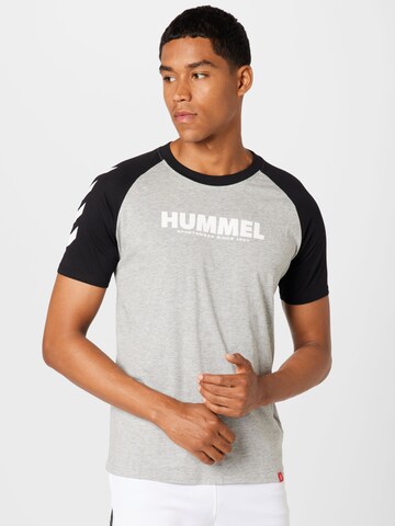 Hummel - Camiseta funcional 'Legacy' en gris: frente