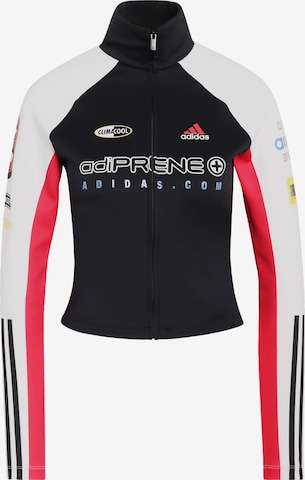 ADIDAS ORIGINALS Sweatjacke in Schwarz: Vorderseite