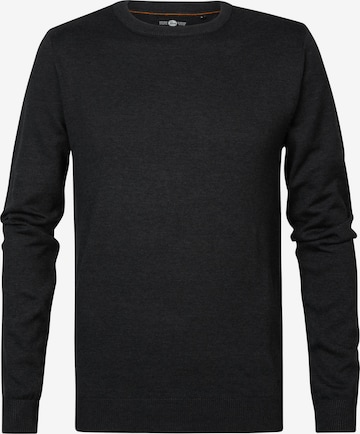 Petrol Industries Sweater 'Dolton' in Black: front