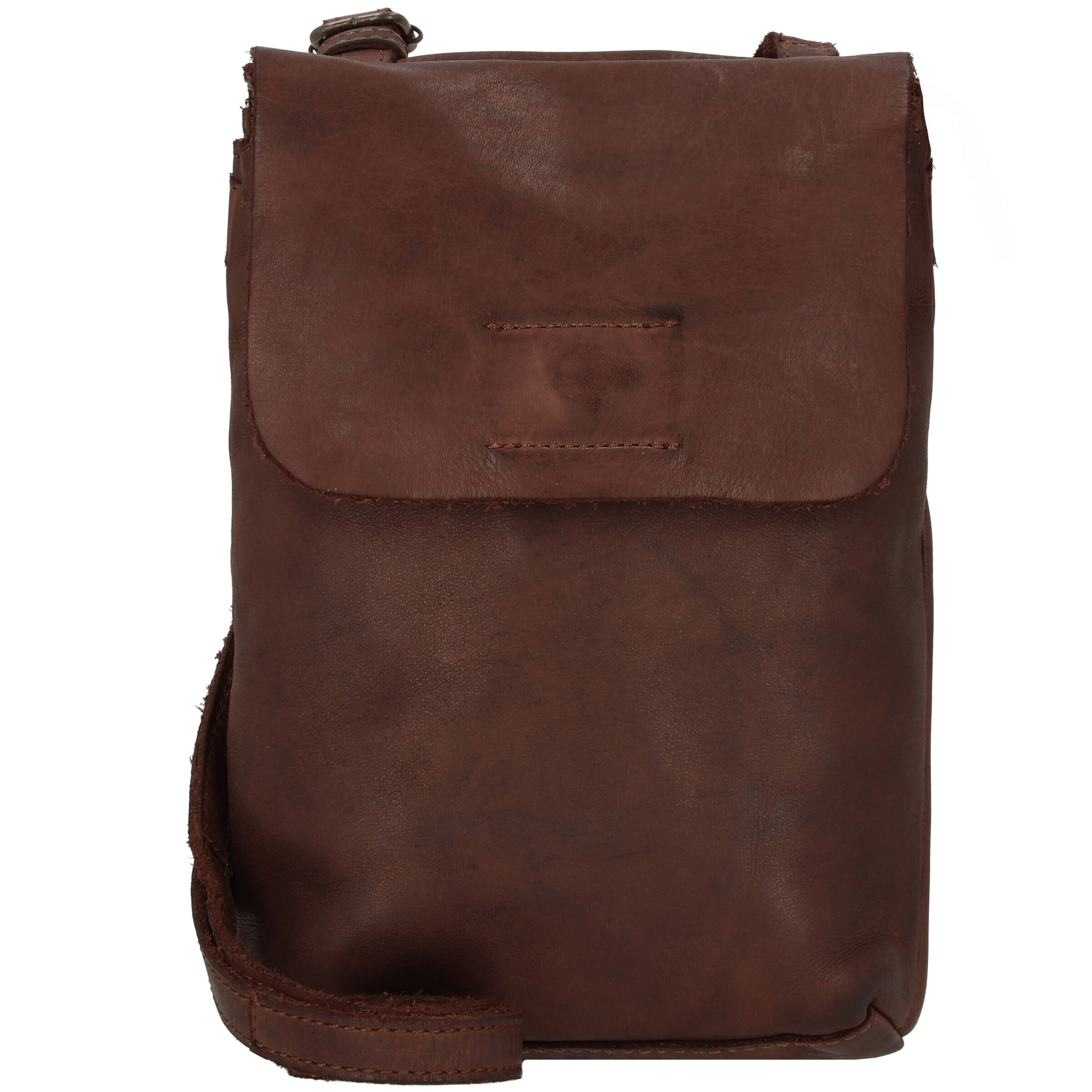 Harold's Crossbody Bag 'Submarine' in Brown: front