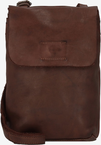 Harold's Crossbody Bag 'Submarine' in Brown: front