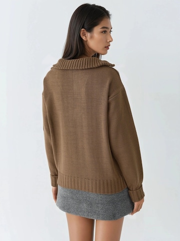 My fashion Sweater 'Pullover' in Brown