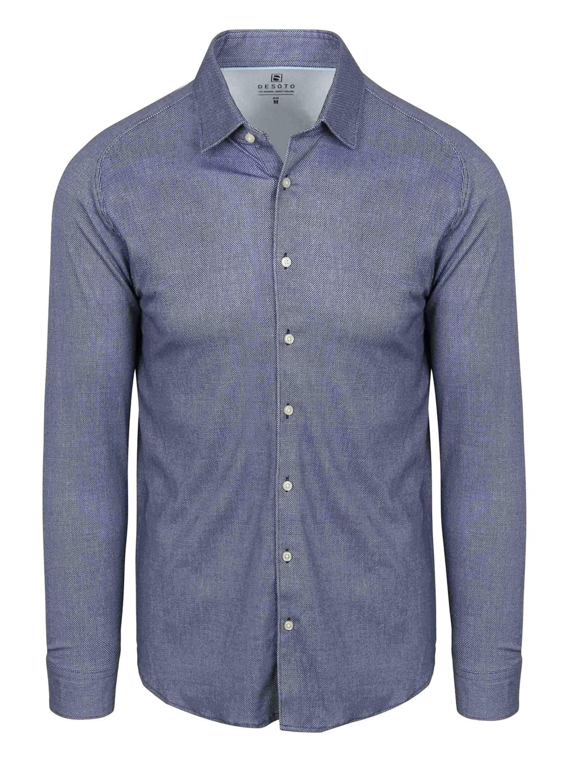 DESOTO Hemd‌‌‌‌‌‌‌‌‌ in Blau: Vorderseite