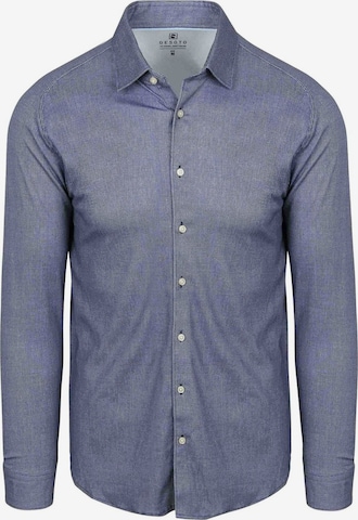 DESOTO Hemd in Blau: Vorderseite