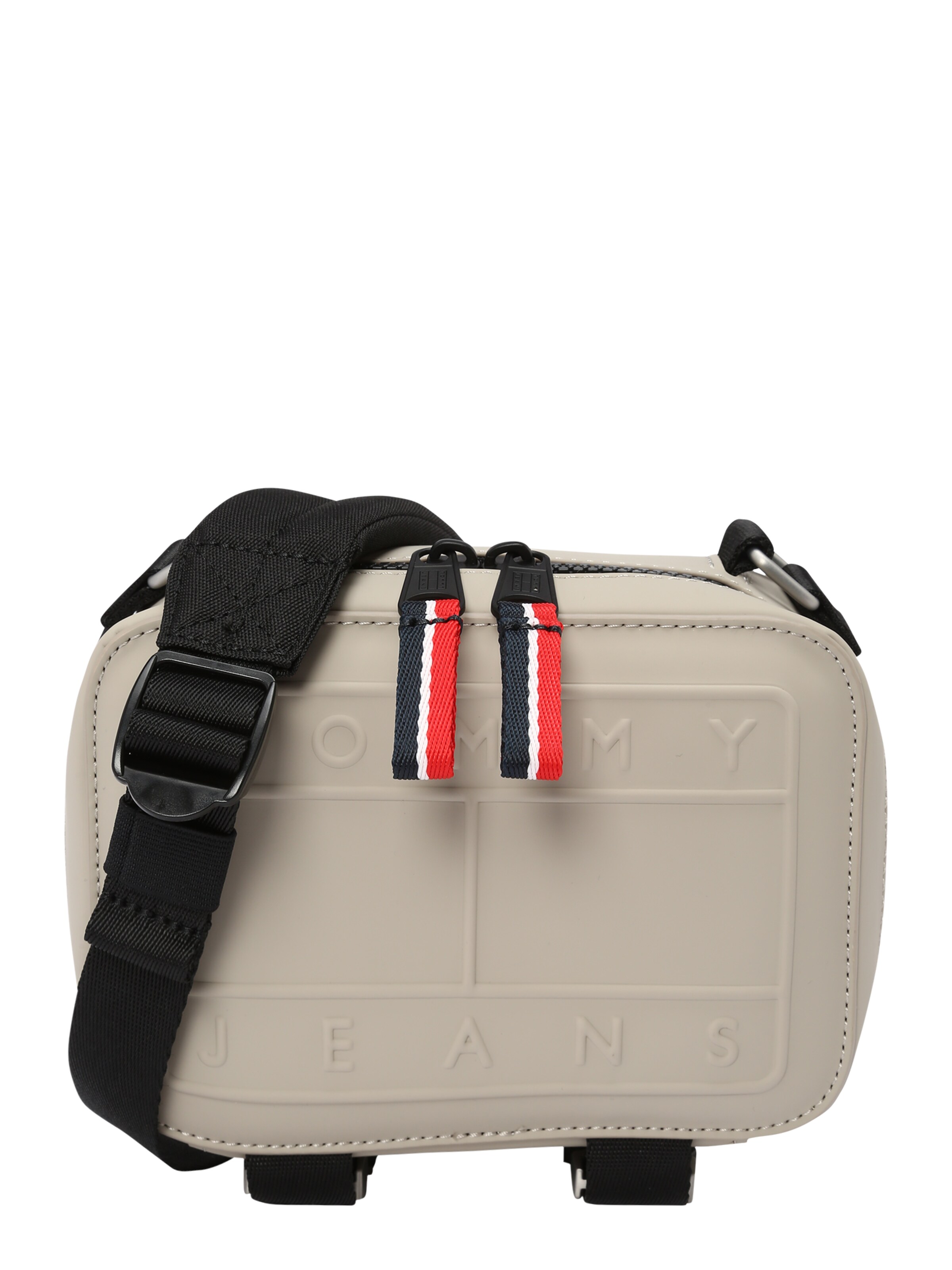 Tommy Jeans Crossbody Bag 'Street Trek' in Grey: front