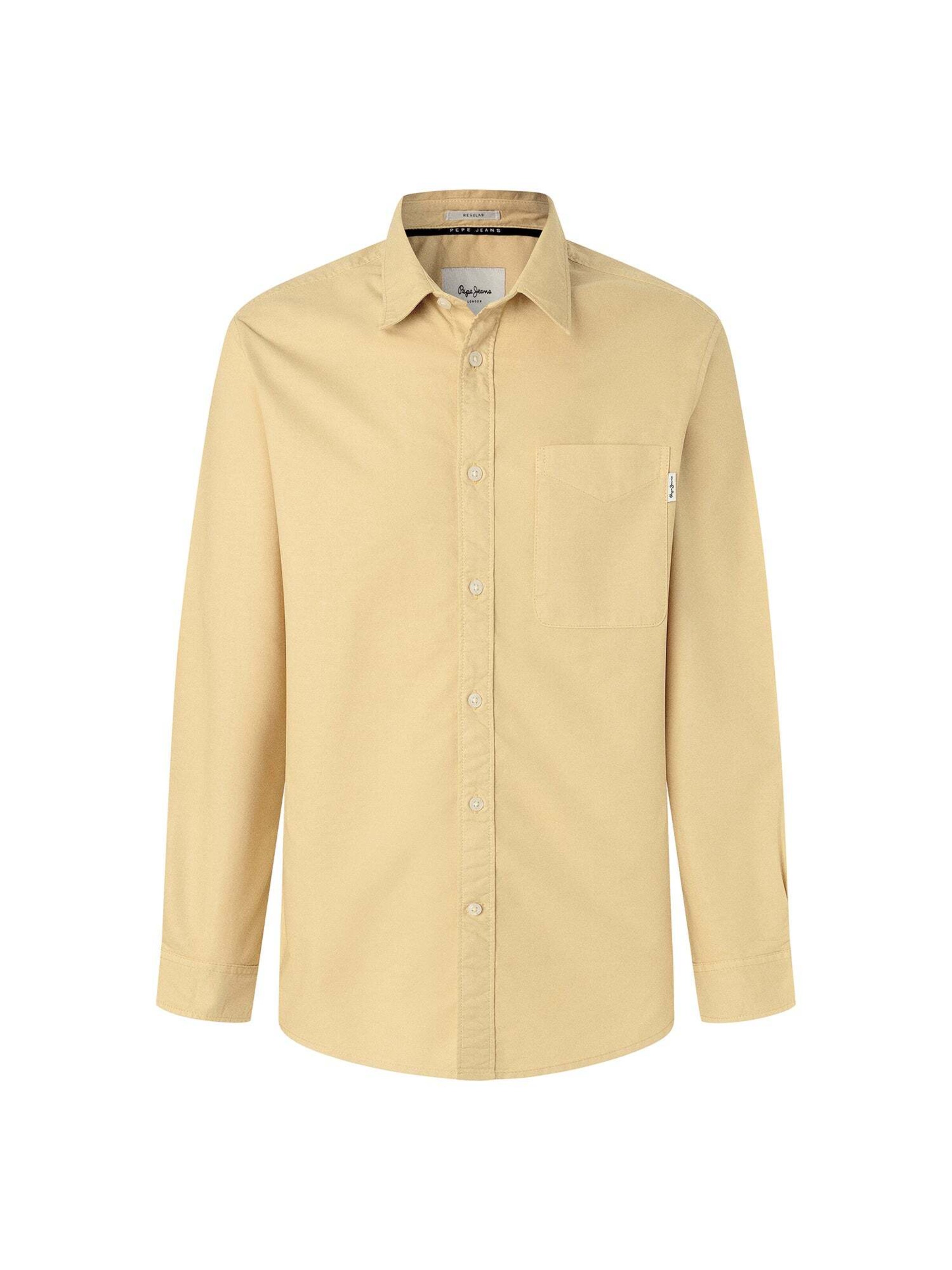 Coupe regular Chemise Pepe Jeans en jaune : devant