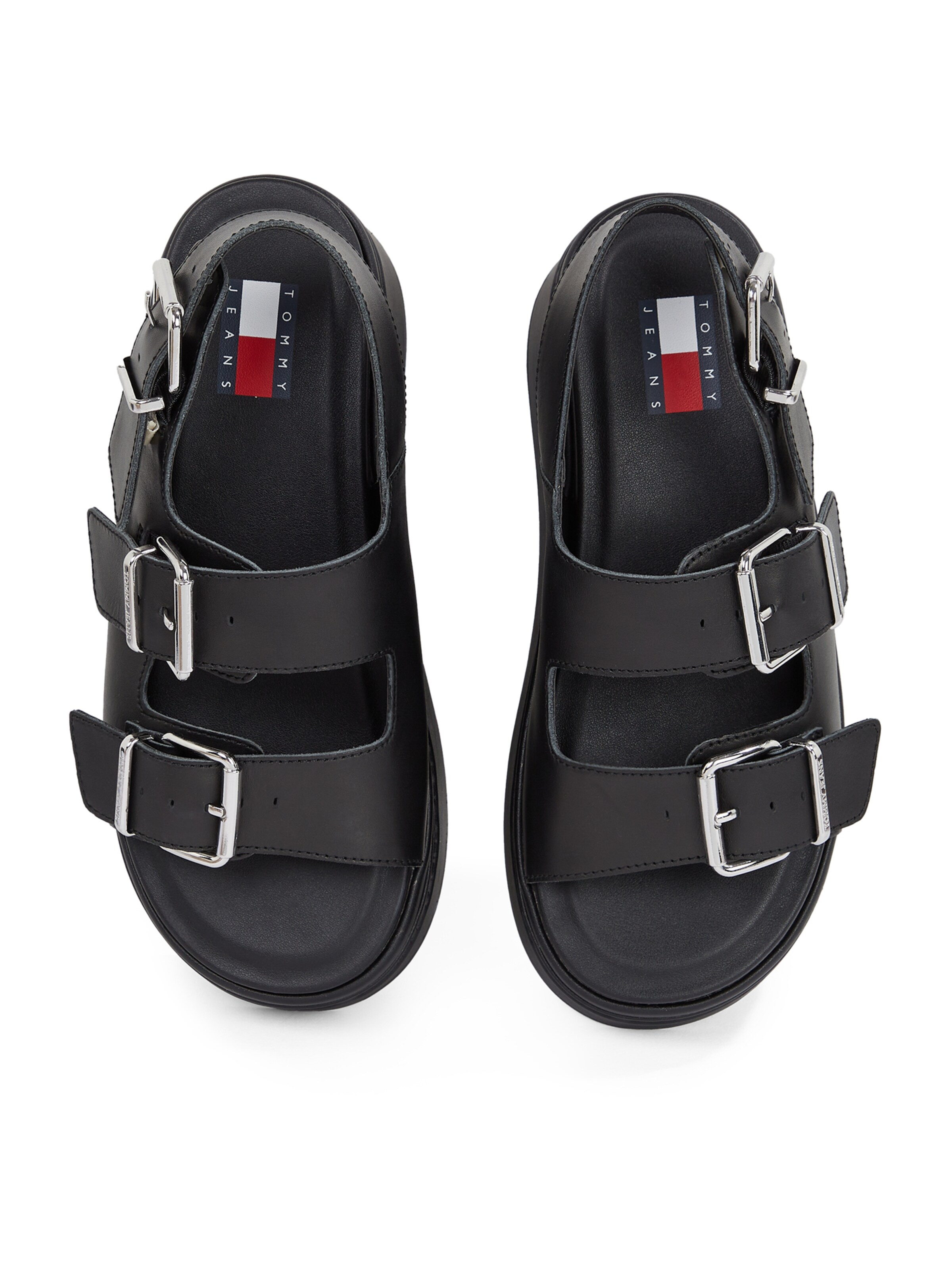 Sandale de la Tommy Jeans pe negru