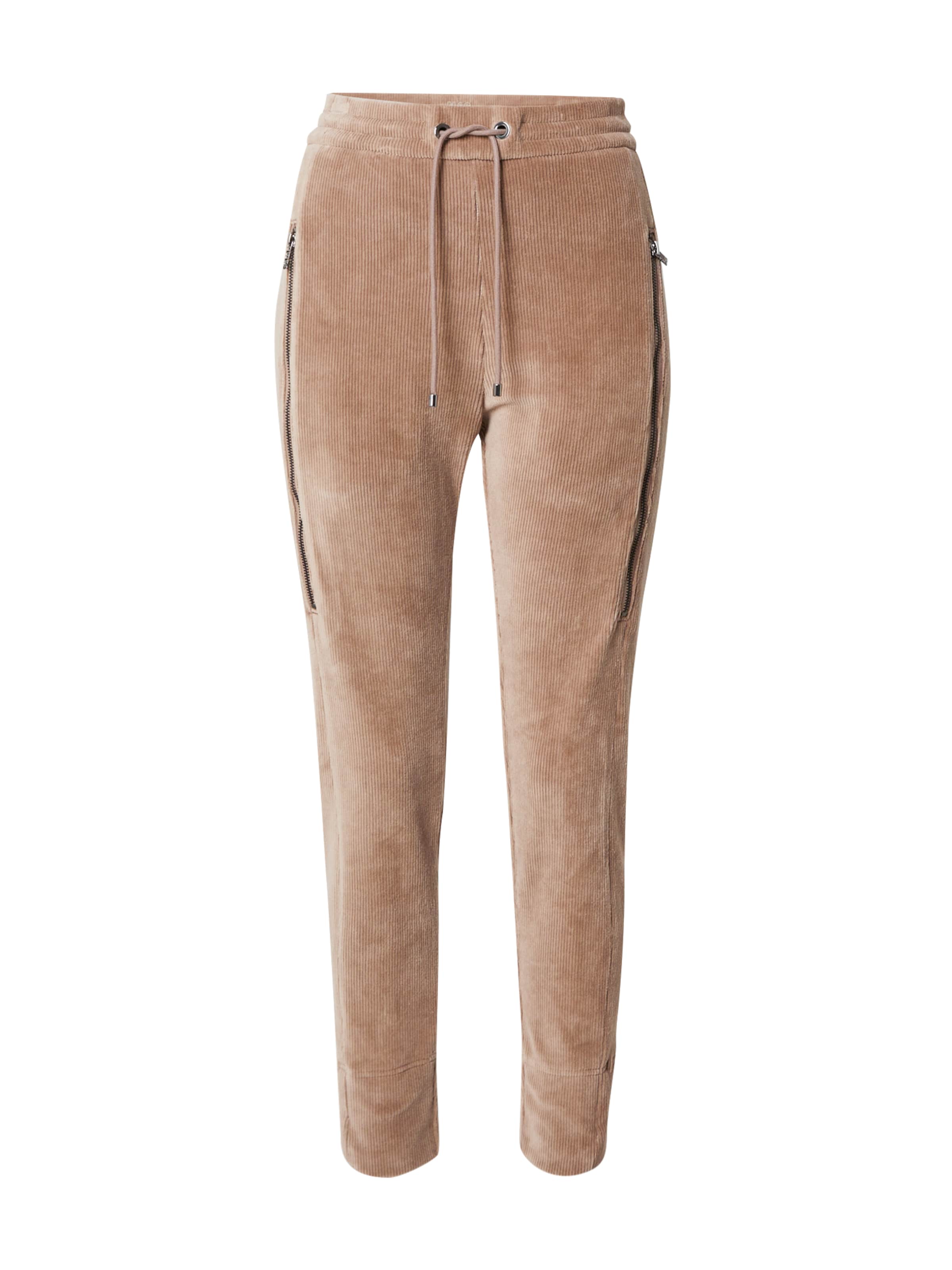 MAC Slimfit Nadrág 'FUTURE' - bézs: elől