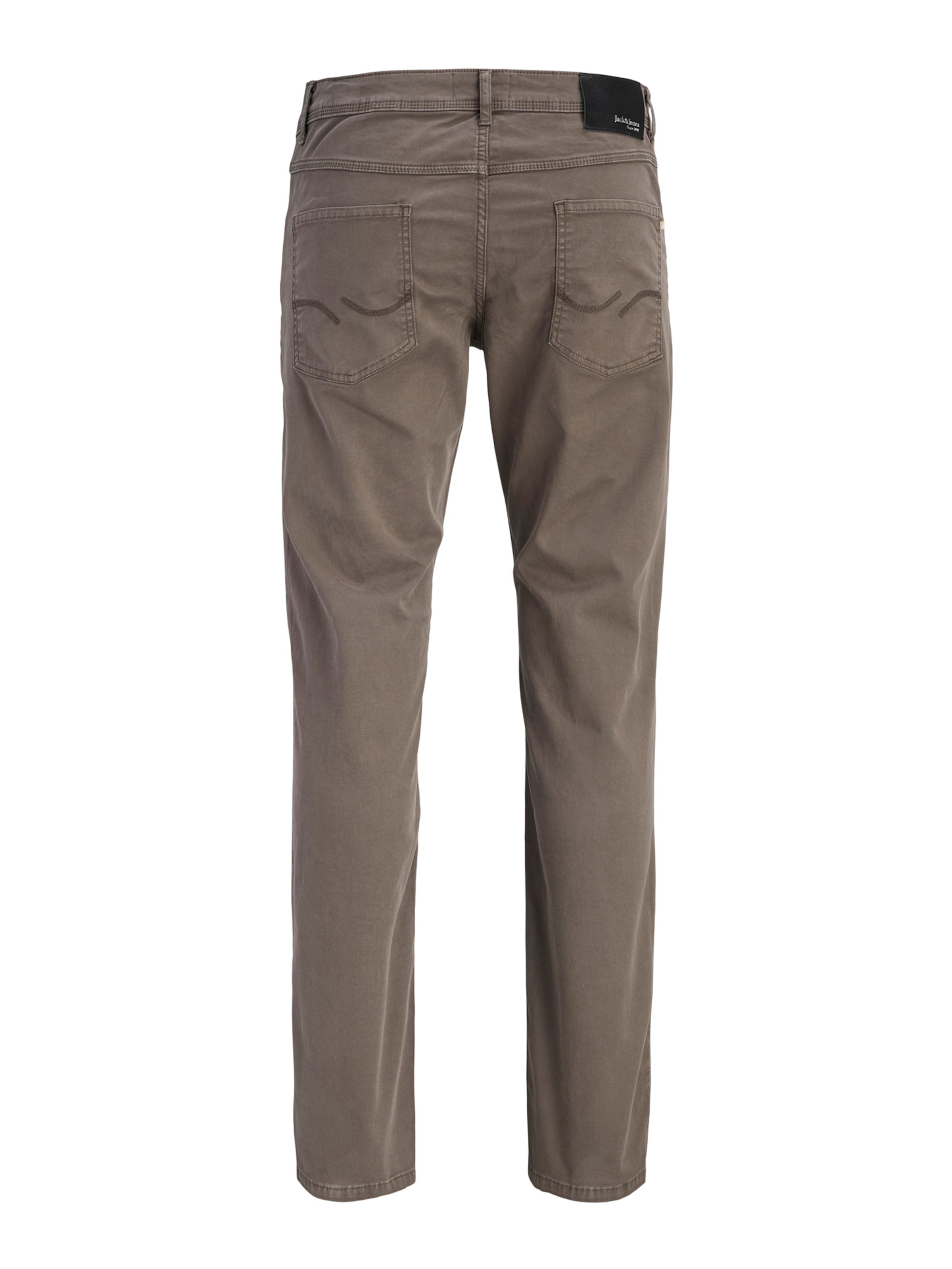 JACK & JONES Regular Byxa 'JPSTCLARK FINN' i brun