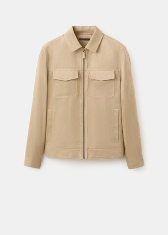 MANGO MAN Between-Season Jacket 'Joan' in Beige