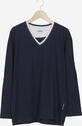Van Laack Langarmshirt 4XL in Blau: Vorderseite