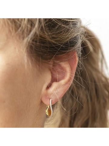 Boucles d'oreilles CELESTA en or : devant