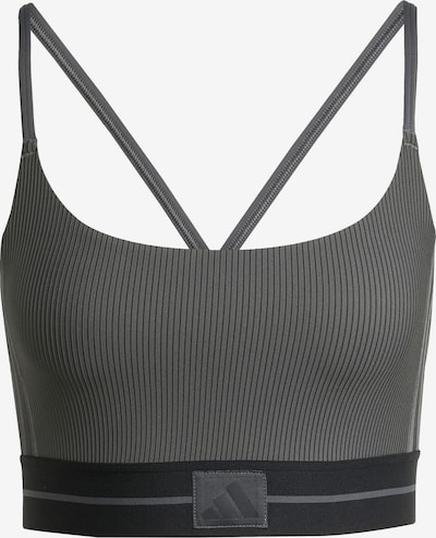 ADIDAS PERFORMANCE Športová podprsenka 'Hyperglam' - tmavosivá / čierna, Produkt