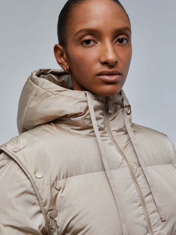 Scalpers Winter Jacket in Beige