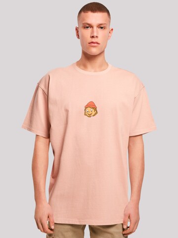 T-Shirt F4NT4STIC en rose : devant