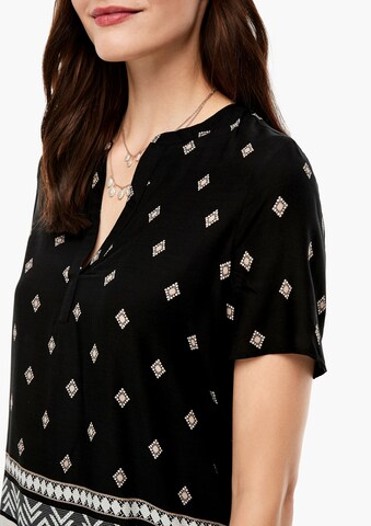 s.Oliver Blouse in Zwart