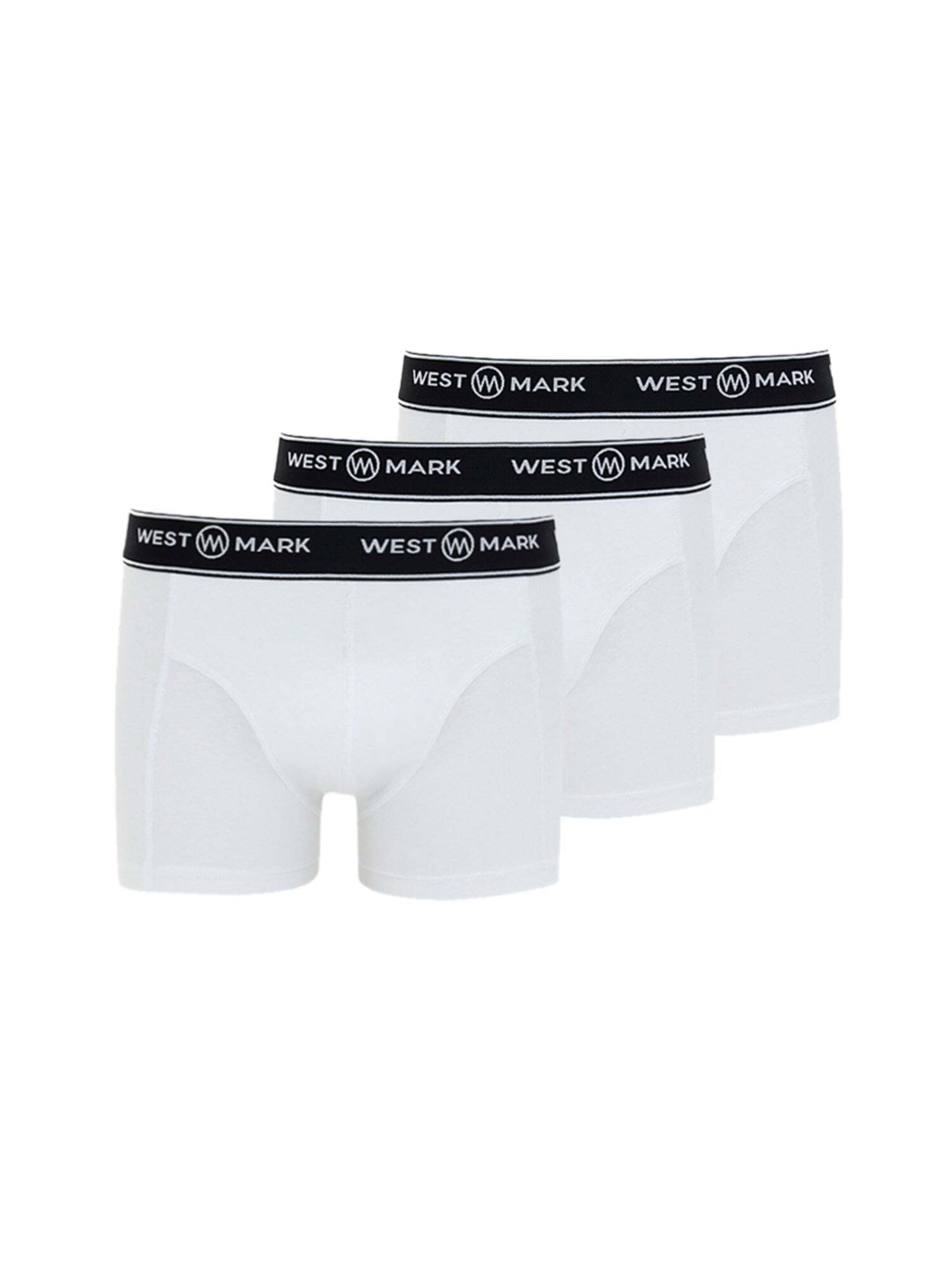 WESTMARK LONDON Boxer shorts 'Atlas' in White: front